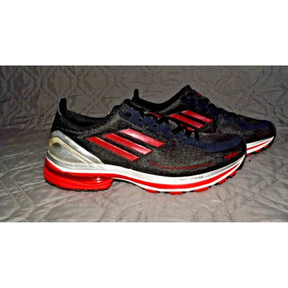 Adidas Adizero F50 Runner Men’s Size 8.5 Black Red Running Shoes G22458 main image 8